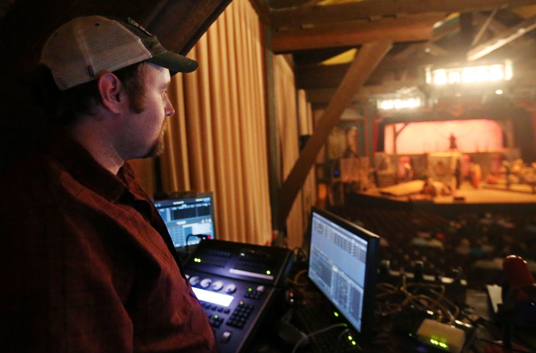 Lighting designer Spencer Perry
